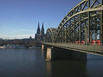 puente del Rin en Colonia